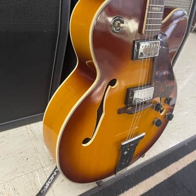 Hondo HL-5 1980s - Sunburst image 4
