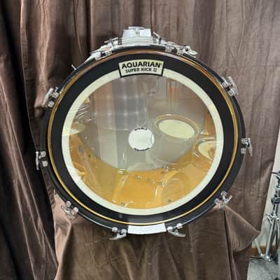 22x14 Ludwig Classic Maple Bass Drum Mid 80's - Silver Sparkle image 11