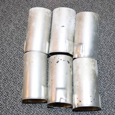 Vintage 1960s Fender Preamp Tube Covers - Lot of 6 - No Tariffs