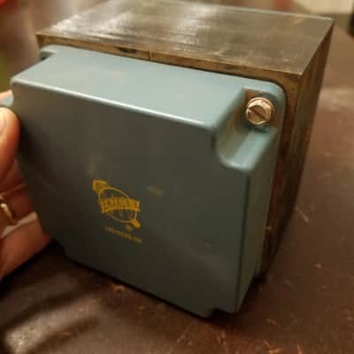 Tektronix 120-0522-00 Power Transformer HUGE high-power Tube Amp TESTED Vintage 1968 - Blue image 3