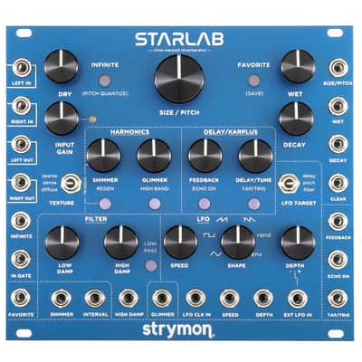 Strymon StarLab Time-Warped Reverberator Eurorack Module image 1