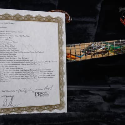 PRS 40th Anniversary Dragon Limited Private Stock Curly Maple Top Burnt Chestnut 2024 w/OHSC image 11