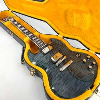 2024 Gibson Custom Shop Made to Measure SG Custom Handpicked Top - Nordic Blue image 1