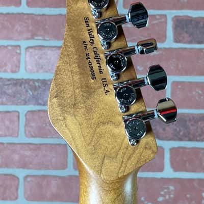 Schecter Sunset Custom-II HSS Electric Guitar - Tiger Eye Satin image 14