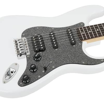 2021 Squier Affinity Series HSS Stratocaster Olympic White image 6