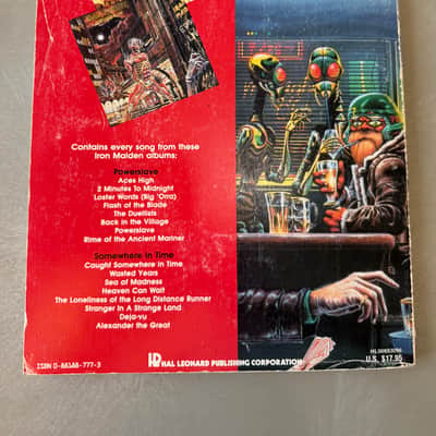 Hal Leonard Iron Maiden Powerslave / Somewhere in Time Guitar Tablature Book image 2