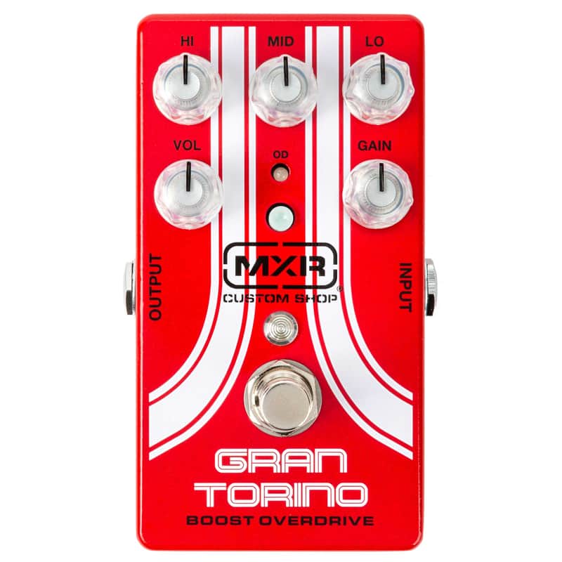 2024 - Present MXR CSP033G Gran Torino Boost Overdrive Red / W...