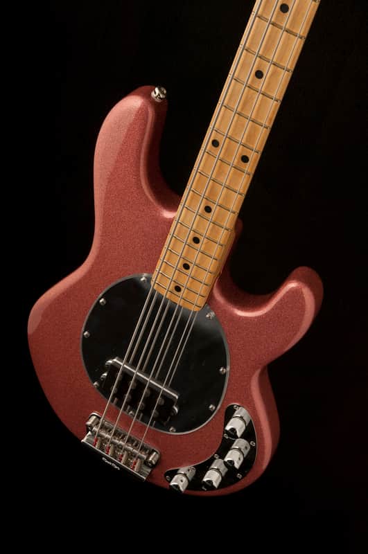 Musicman Ernie Ball Stingray 2002 Pink glitter image 1
