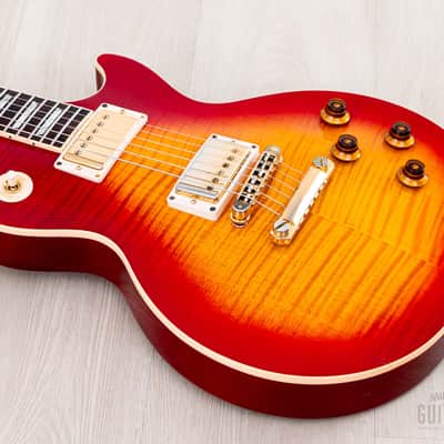 1998 Gibson Les Paul Standard Plus Limited Edition Flame Top Cherry Sunburst w/ 57 Classic PAFs & Case, Yamano image 9