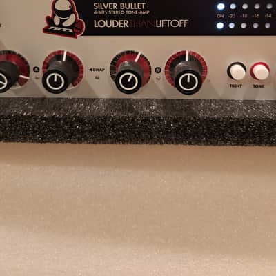 Louder Than Liftoff Silver Bullet Stereo Tone Amp 2010s - Silver image 3