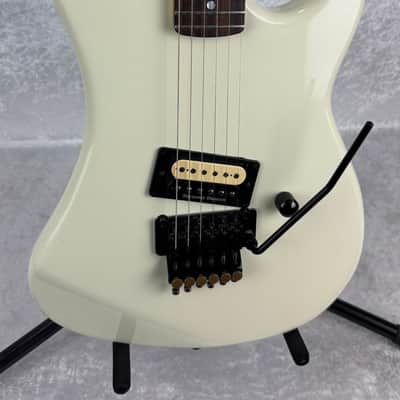 Kramer Baretta (original mid 80's neck, more recent body) guitar in aged white image 9