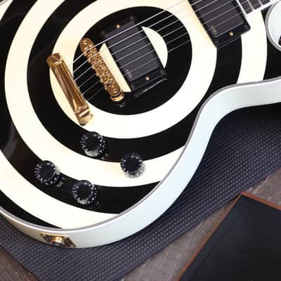 Minty! 2010 Gibson Custom Shop Zakk Wylde Signature Les Paul Custom Electric Guitar Bullseye + COA OHSC image 7