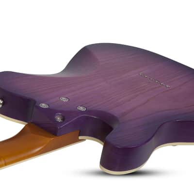 Schecter PT Special Purple Burst Pearl image 8
