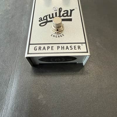 Aguilar Grape Bass Phaser Pedal Silver 25th Anniversary Edition 2020 - Pre owned image 2