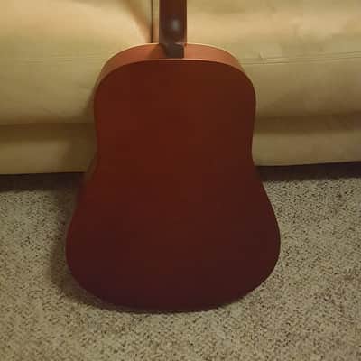 Art & Lutherie Wild Cherry Merisier Acoustic Guitar Brown and Tan image 3