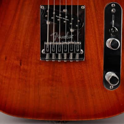 Fender American Select Carved Top Koa Telecaster 2012 - Sienna Edge Burst image 5