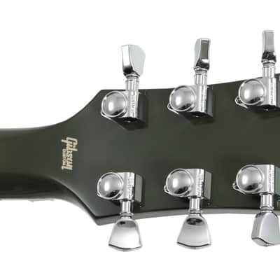 Les Paul Custom Axcess Floyd Rose Olive Drab with CustomBuckers 2024 image 5