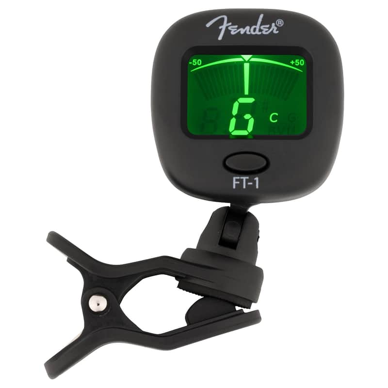 Fender FT-1 Pro Clip-On Tuner Black 0239978005 image 1