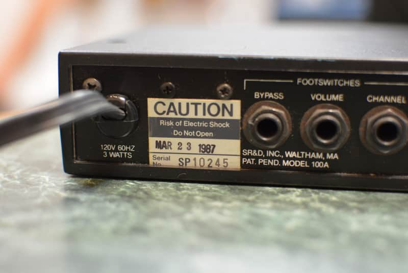 Rockman SUSTAINOR Model 100 GUITAR Preamp 1985 TOM Scholz