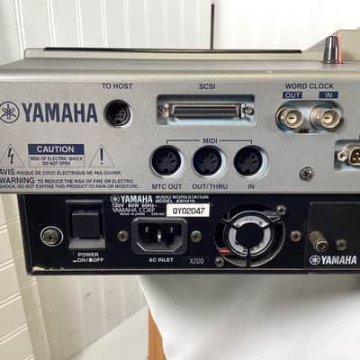 Yamaha AW4416 Professional Audio Workstation 16-Track Digital Recorder 2000s - Silver image 15