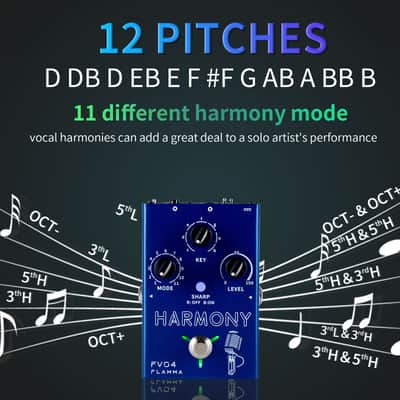 Flamma FV04 FLAMMA FV04 Harmony Vocal Pedal Processor 12 Pitches,price include the import duty to US buyer image 2