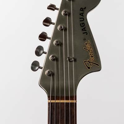 2002 Fender JG66 Jaguar, Atomic Silver (ASV), Matching Headstock, Fully Painted Neck, Non-Catalog, Limited Edition image 4
