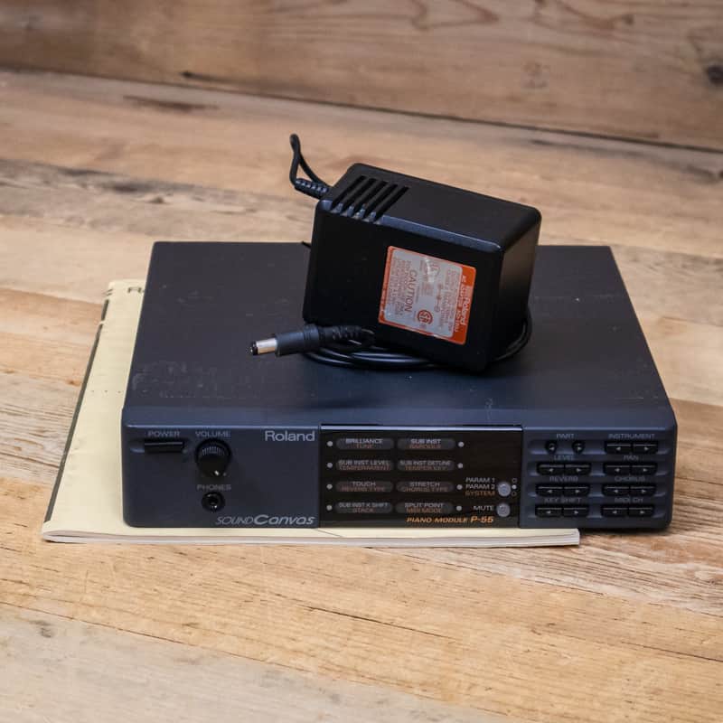 Roland P-55 Sound Canvas P55 Desktop Piano Module U284490 image 1