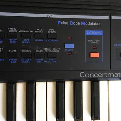 Realistic Concertmate 750 (Casiotone MT-140 Clone) 1980s Made in Japan Synthesizer Keyboard image 4
