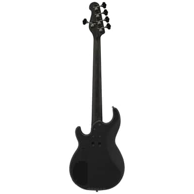 Yamaha BB735A 5-String Bass Guitar, Rosewood Fingerboard, Matte Translucent Black image 2