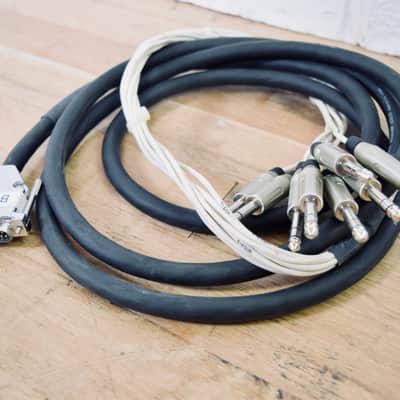 Pro Co Acculink ACN8 snake cable 10' DB25 male to TRS male 8 channel mint image 1