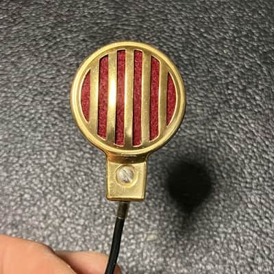Vintage Olson Crystal Lapel Microphone 1960's - Gold image 2