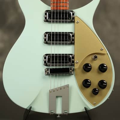2006 Rickenbacker 350V63 pro refinish in BLUE BOY image 1