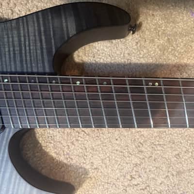 ESP LTD M-1007 MS Multi-Scale 2019 - See Thru Black Satin image 11