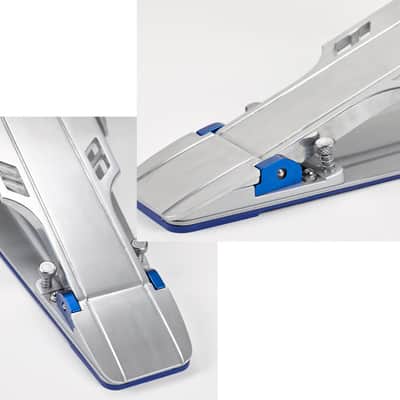 Yamaha FP9-C Chain Drive Single Bass Drum Pedal 2020s - Chrome / Blue image 7
