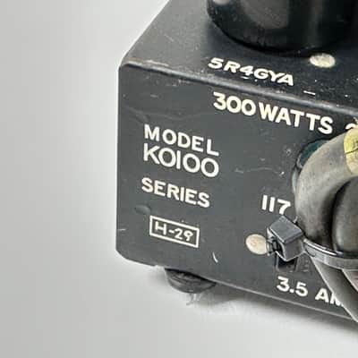 David Bogen Model Vintage K0100 Tube Amplifier image 11