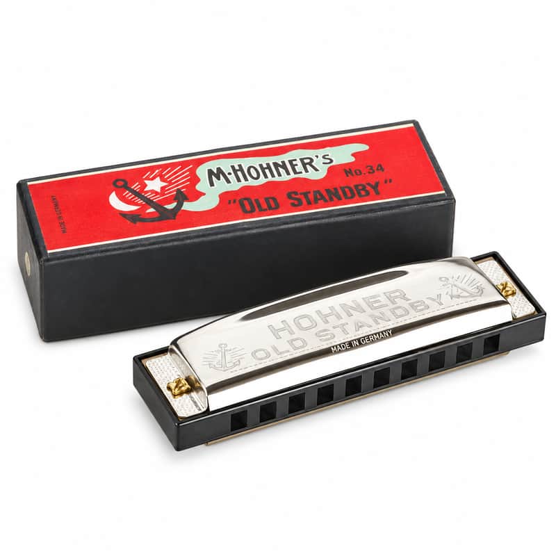 Hohner Old Standby 34B Harmonica - Key of F