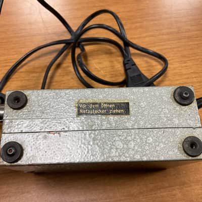 VEB MV 4057 mikrofon Preamplifier TUBE RFT image 4