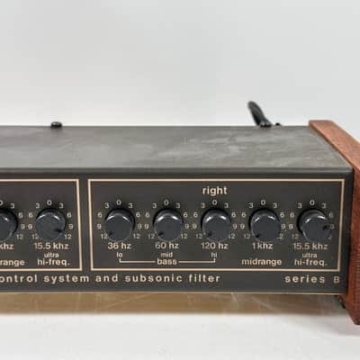 Vintage Audio Control Model 520 Series Stereo Equalizer System Series B image 4