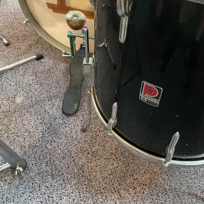 Premier 202 4 Piece Drumset 1960 - Piano Black - Mint! image 10