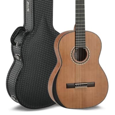 Manuel Rodriguez Tesoro de Camerún Limited Edition Solid Cedar Top & Cedar Neck 6-String Classical Acoustic Guitar w/Hard Case & Footrest image 2