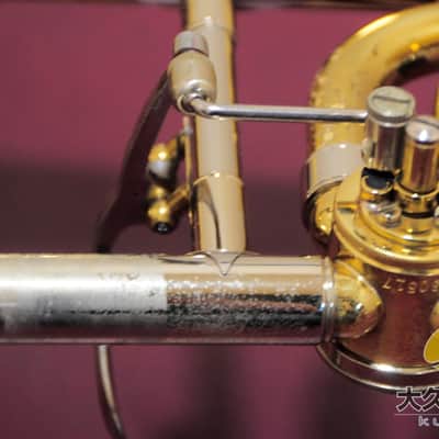 Vincent Bach 42B GL 1987 Large Bore Tenor Bass Trombone image 4