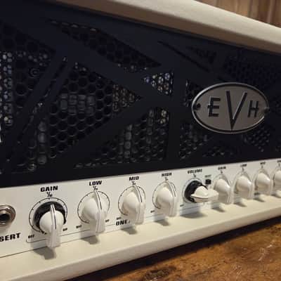 EVH 5150 III 50 watt 6L6 Tube Guitar Amplifier Ivory image 4
