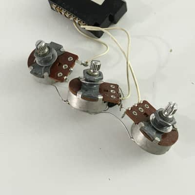 1991 Complete Vintage Fender Japan Strat Wiring Harness Pots MIJ Relic YM50 Switch 62 image 1