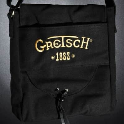 Gretsch Canvas Shoulder Strap Utility Bag 1883 Logo Lmt Edition image 3