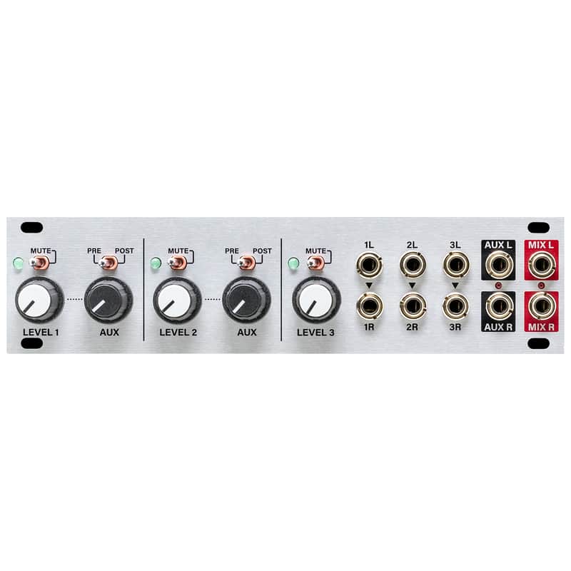 Intellijel Aux Mix 1U Module image 1