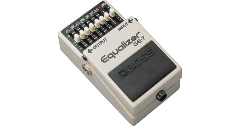 Boss GE-7 Equalizer (Black or Silver Label) 1997 - Present - Grey image 1