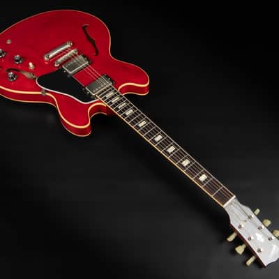 2014 Gibson Custom Shop 50th Anniversary '63 ES-335TDC VOS - Faded Cherry | USA Memphis 1963 Reissue Block Inlays 3.56kg | CoA OHSC image 7