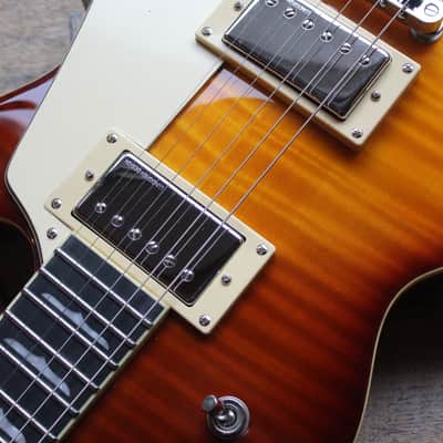 HAGSTROM  Super Swede Tangerine Burst, HARDCASE, 3, 93 KG image 8