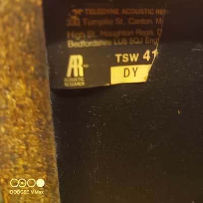 Acoustic Research TSW 410 1989 - Oiled pecan image 13