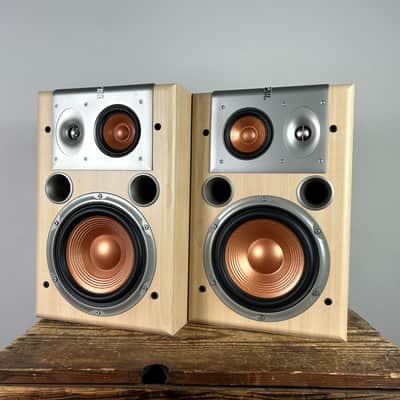 JBL Studio Series S38BE Speakers (Pair) - Natural Blonde image 1